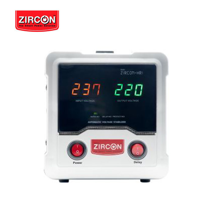 Zircon เครื่องปรับแรงดันไฟฟ้าอัตโนมัติ Automatic Voltage Stabilizer HR1_2000VA/1600W